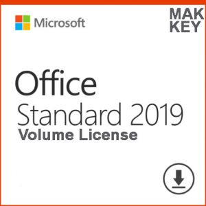 Microsoft Office Standard 2019 (50 PC Activations) MAK License Key